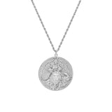 Silver Archangel Ariel Necklace