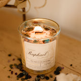 Archangel Raphael "The Angel of Healing" Crystal Intention Candle
